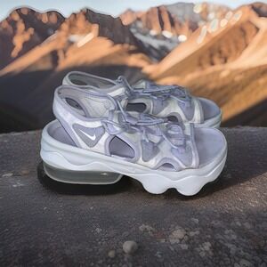 Nike Women's Sandals in Light Purple and White